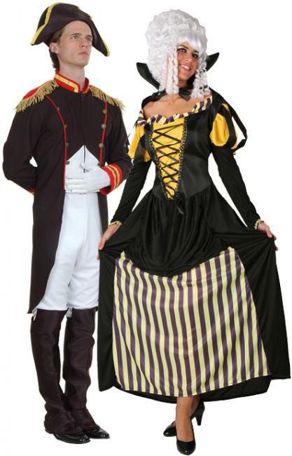 Foto Disfraz de pareja de emperador y emperatriz