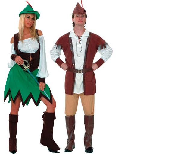 Foto Disfraz de Pareja de Robin Hood