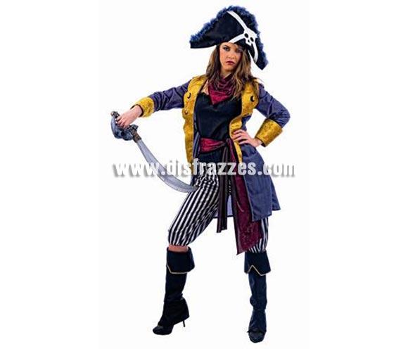 Foto Disfraz de Pirata Bucanera Deluxe para mujer