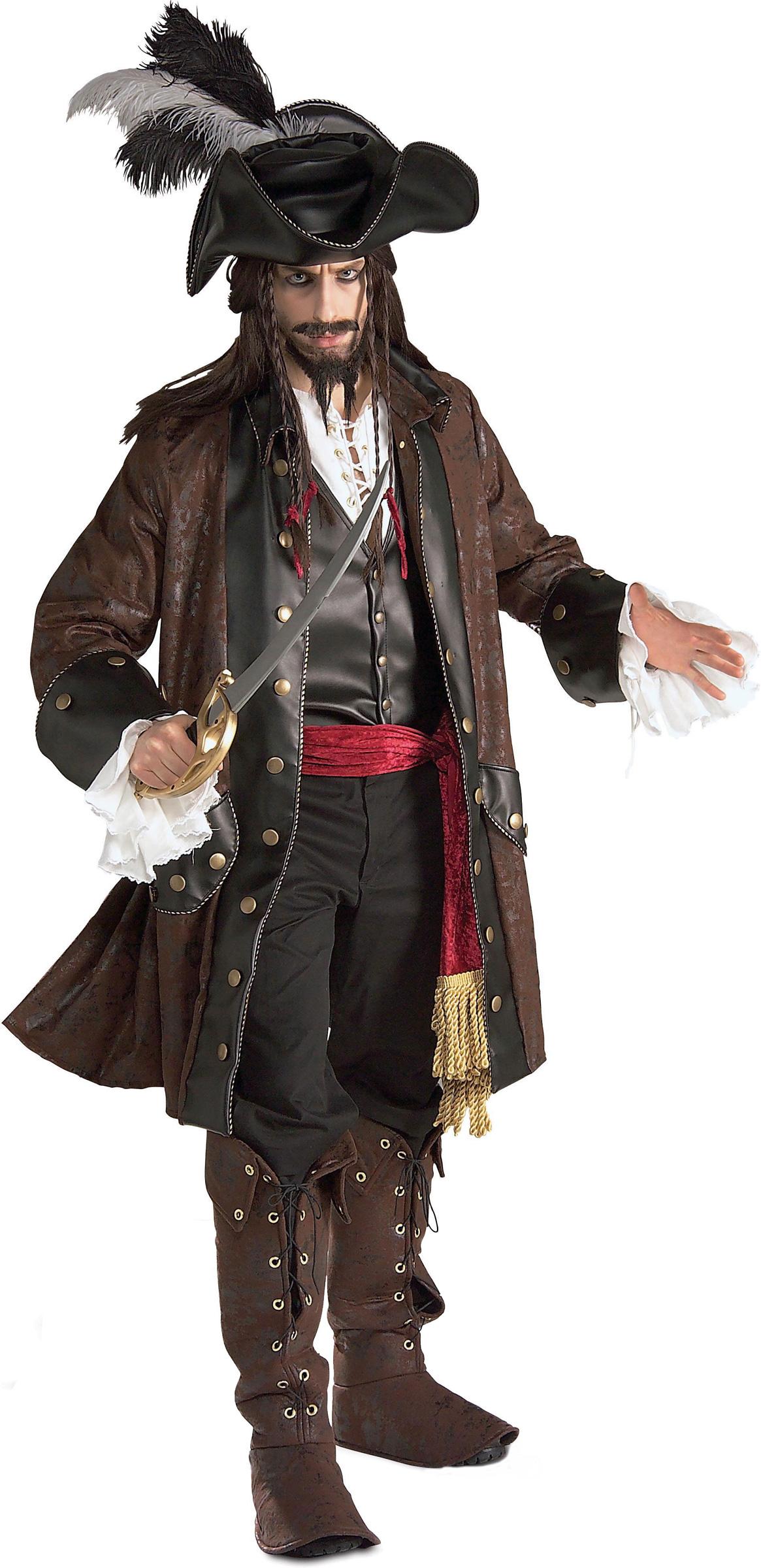 Foto Disfraz de pirata de lujo para hombre