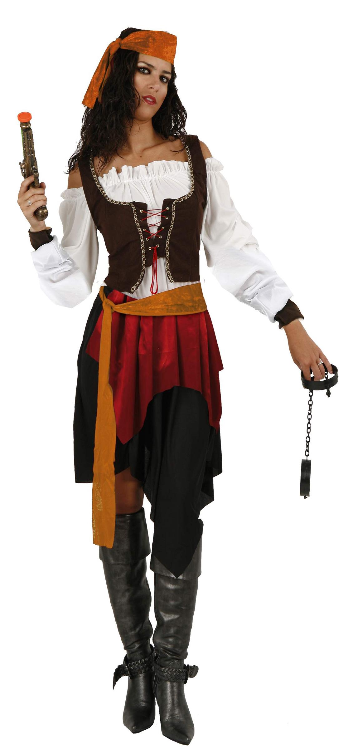 Foto Disfraz de pirata para mujer