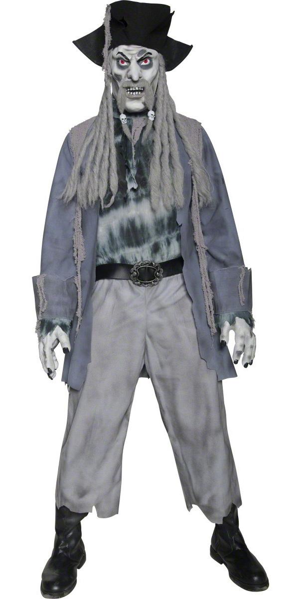 Foto Disfraz de pirata zombie para hombre, ideal para Halloween