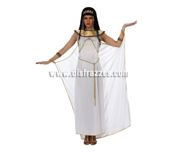 Foto Disfraz de Reina Egipcia blanco de mujer talla M-L