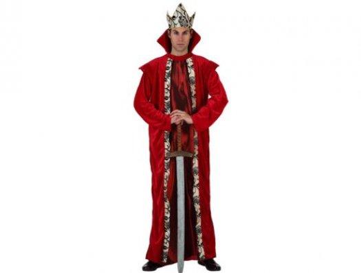 Foto Disfraz de rey de la corte medieval hombre