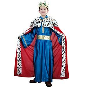 Foto Disfraz de Rey Mago Azul Infantil