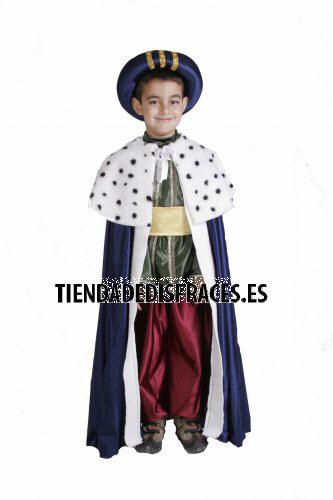 Foto Disfraz de Rey Mago Baltasar infantil 5 a 7 años, talla 2