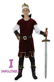 Foto Disfraz de rey medieval para niño