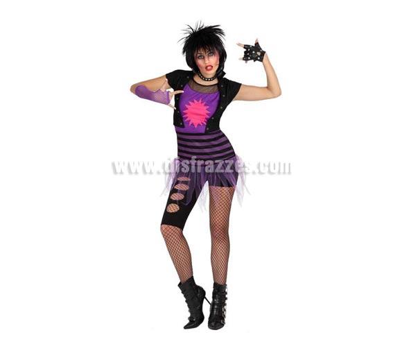 Foto Disfraz de Rockera para chicas talla S