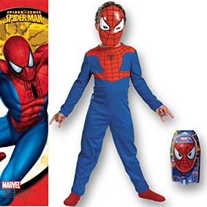 Foto Disfraz de Spiderman Infantil en Blister
