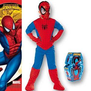 Foto Disfraz de Spiderman Infantil en Caja