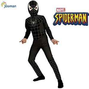Foto Disfraz de Spiderman Negro Infantil