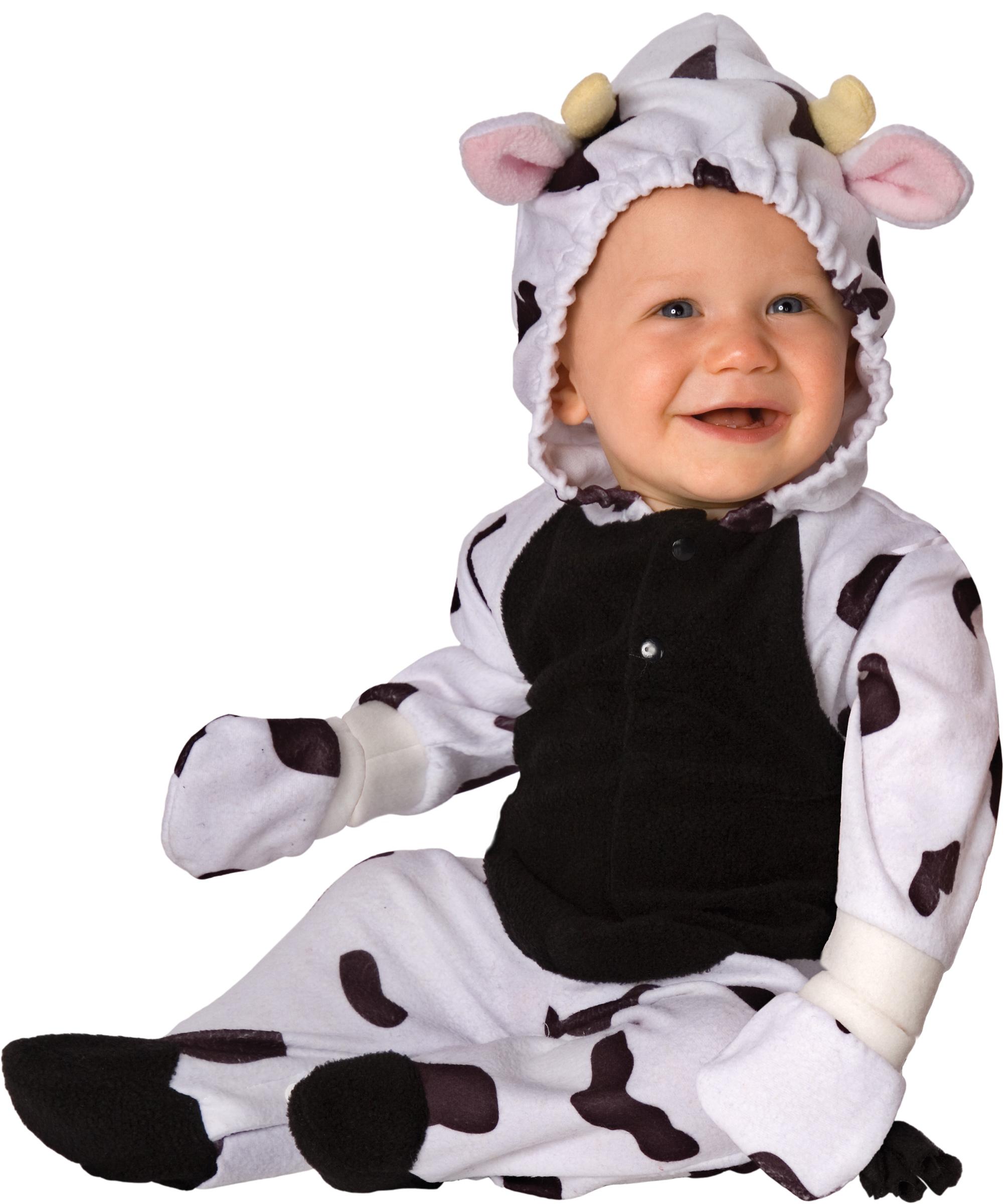 Foto Disfraz de vaca para bebé