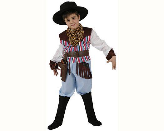Foto Disfraz de vaquero rayas, 5-6 años