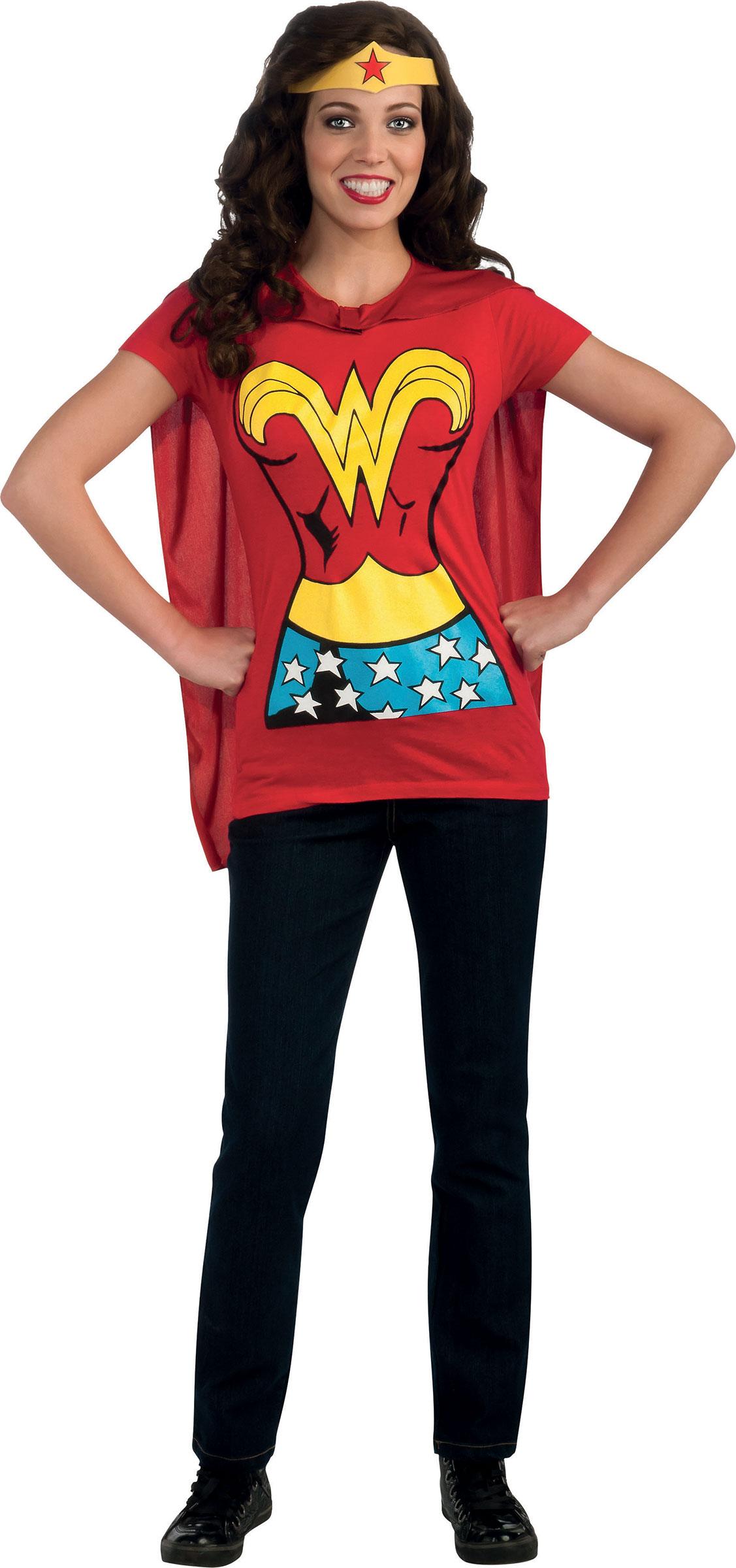 Foto Disfraz de Wonder Woman TM camiseta