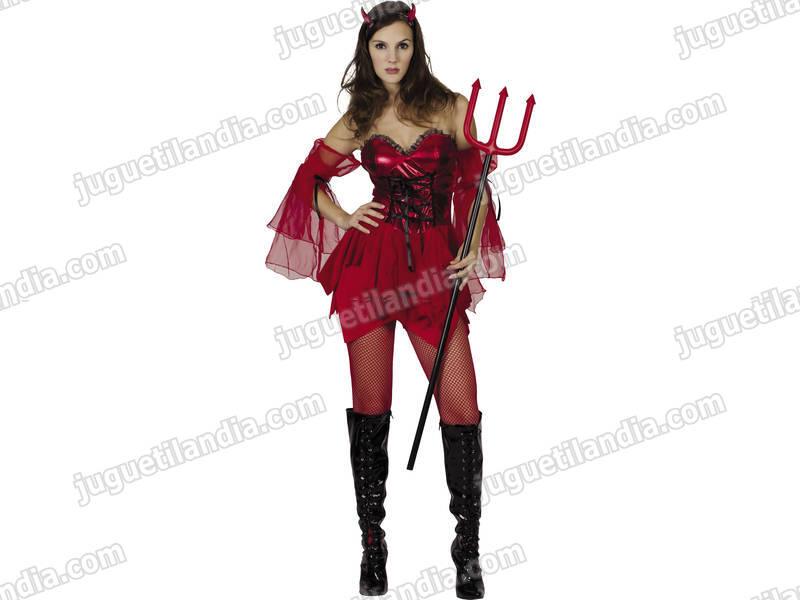 Foto Disfraz demonia mujer talla l