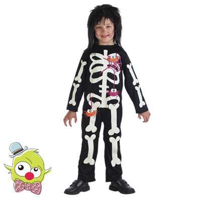 Foto Disfraz Esqueleto Arañas Talla 7-9 años