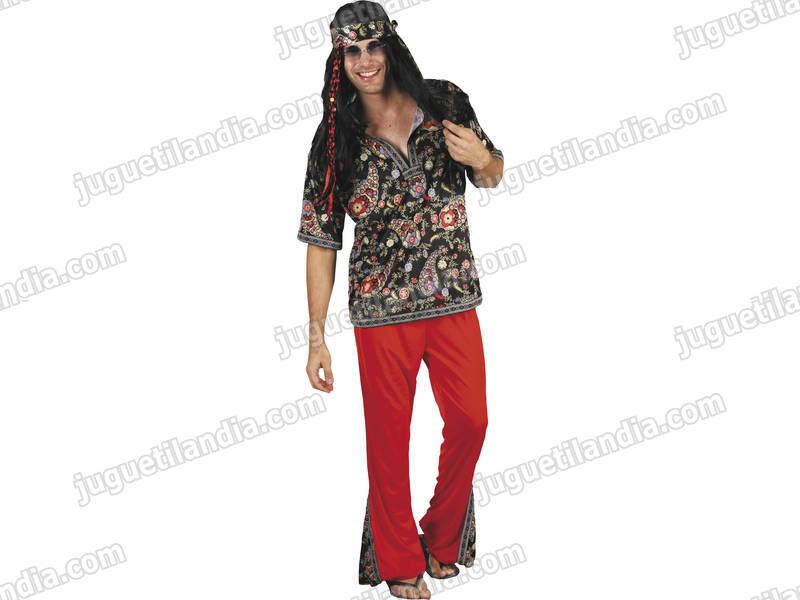 Foto Disfraz hippie hombre talla xl
