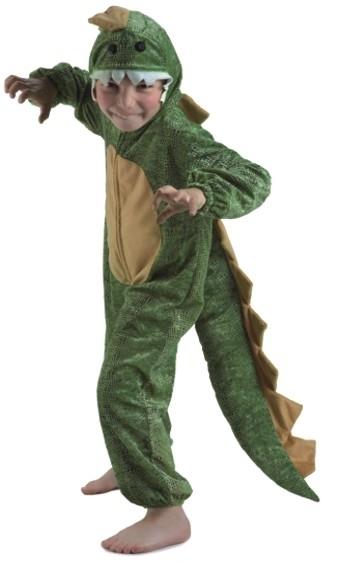 Foto Disfraz infantil dinosurio verde