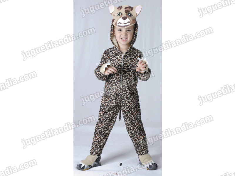 Foto Disfraz leopardo bebÃ© talla m
