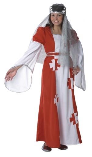 Foto Disfraz medieval cruz mujer