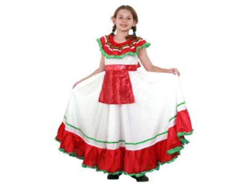 Foto Disfraz mejicana 7-9 años niña 5019