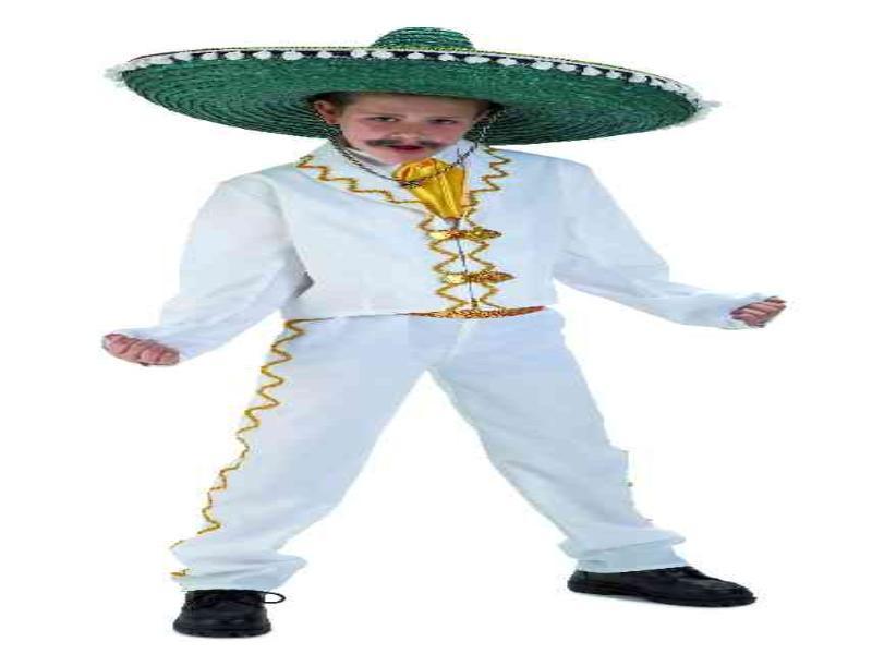 Foto Disfraz mejicano lujo 6-7 años infantil 91332/t6