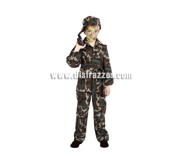 Foto Disfraz militar camuflaje niño (varias tallas)