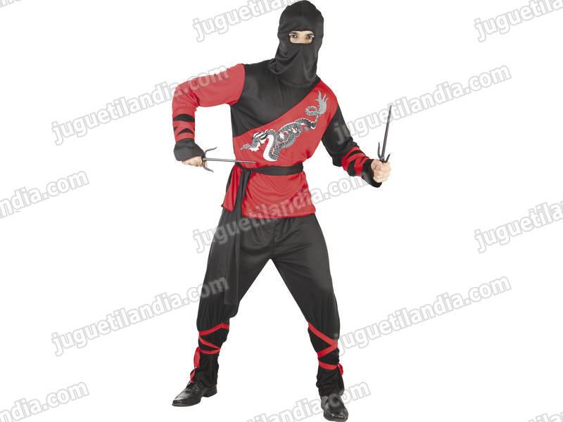 Foto Disfraz ninja dragon hombre talla xl
