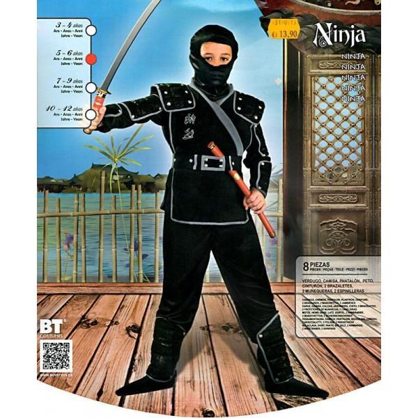 Foto Disfraz Ninja talla 5 a 6 años