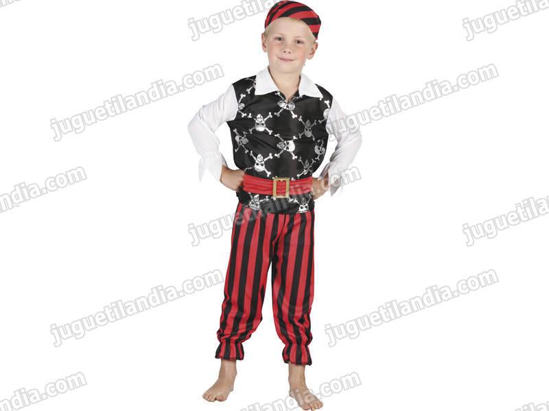 Foto Disfraz pirata bebé talla s
