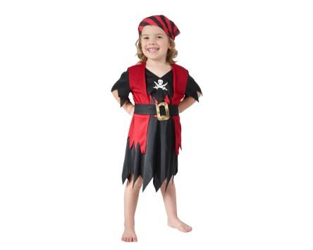 Foto Disfraz pirata niña 1-2 años 8202