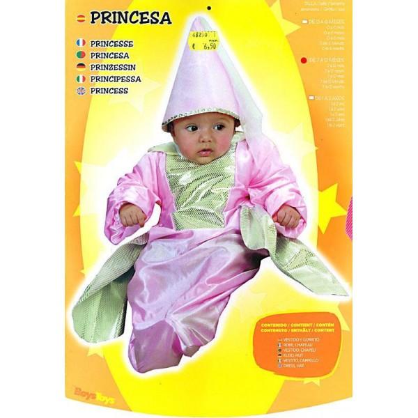 Foto Disfraz Princesa de 7 a 12 meses