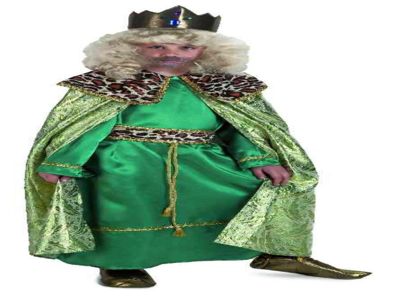 Foto Disfraz rey gaspar de lujo 6-7 años inf. 91270/t6