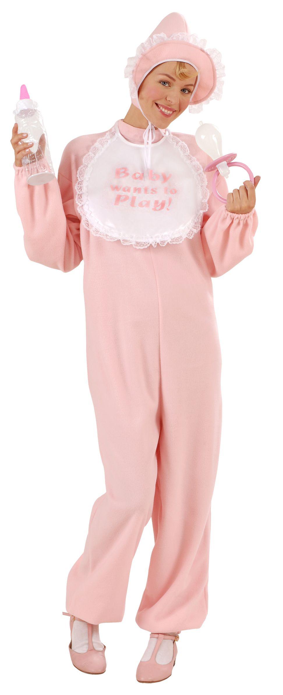Foto Disfraz rosa de bebé para mujer