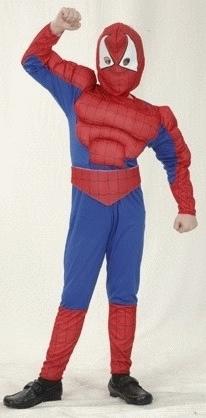 Foto Disfraz spiderman musculoso