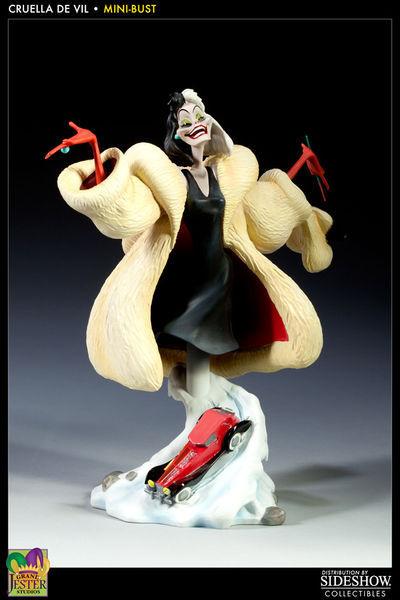 Foto Disney Classics Collection Busto Cruella Devil (101 DáLmatas) 24 Cm