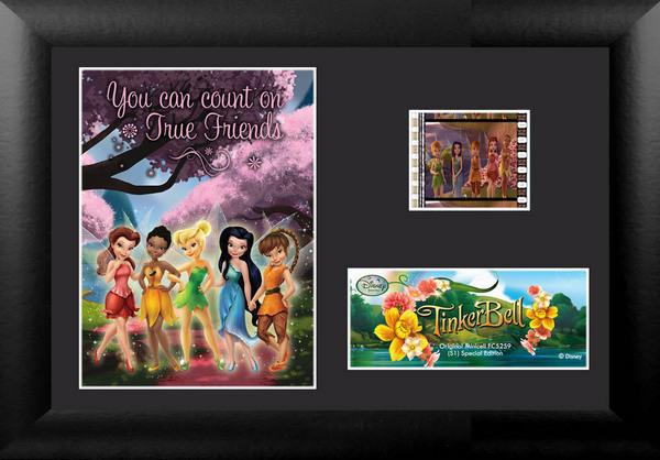 Foto Disney Fairies Recortes De Carrete En Caja De Madera Tinkerbell