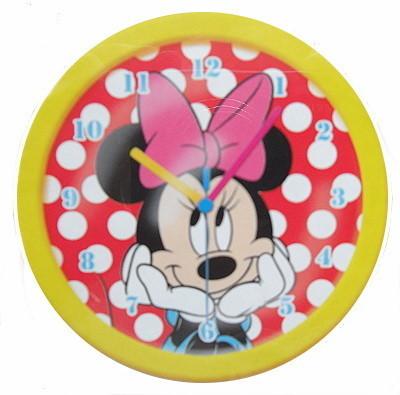 Foto Disney Minnie Mouse Reloj Mural Pared Infantiles Amaril