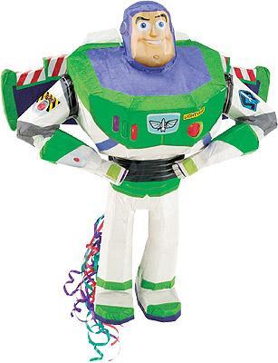 Foto Disney Toy Story Buzz Lightyear Ribbon Pull Pinata