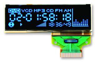 Foto display, oled, 128x64, yellow; DD-12864YO-5A