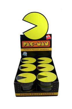 Foto Display Pac Man Amarillo Con Caramelos (18 Unid.)