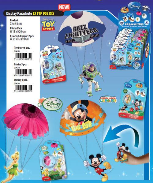 Foto DISPLAY PARACAIDISTAS DISNEY SURTIDOS (12)