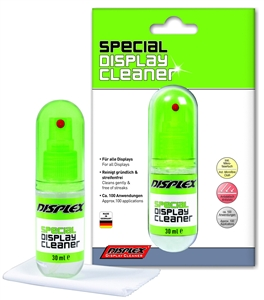 Foto Displex Kit limpiador de pantallas (botella 30 ml) con paño de microfibra Displex