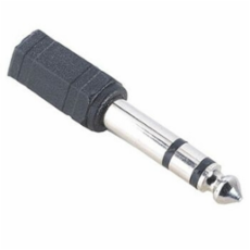 Foto Diverse Audio Adapter 3,5 mm Female Jack Stereo - 6,3 mm Male Plug Stereo