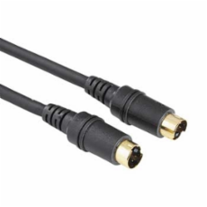 Foto Diverse Video Connecting Cable 4-pin S-VHS Male Plug Hosiden, 1 m