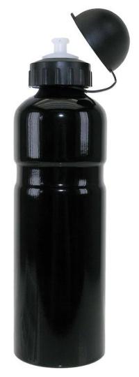 Foto diversos Bidón aluminio 0,75 litros negro con tapa