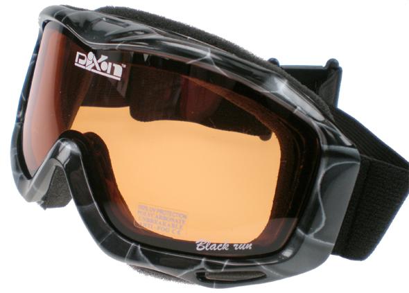 Foto Dixon Unisex Ski Goggles BLACK RUN Double Lens