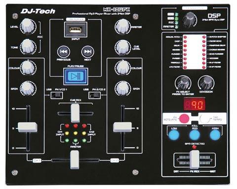 Foto Dj-tech MX-10.UFX. Mezclador de dj