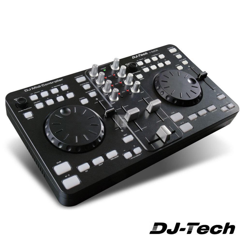 Foto DJ-Tech USB-Controlador I-Mix negro