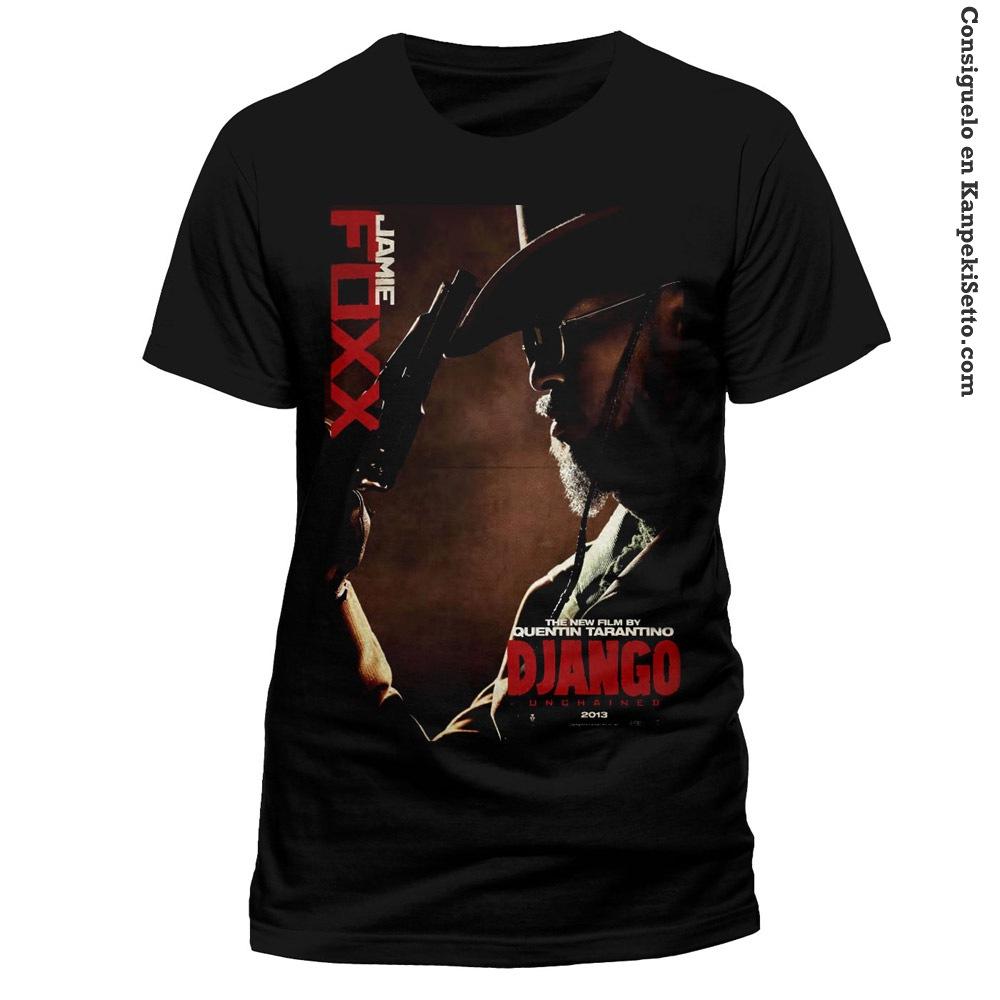 Foto Django Unchained Camiseta Jamie Foxx Talla S